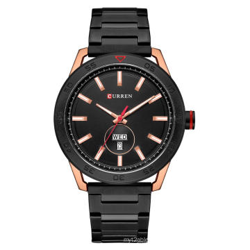 CURREN 8331Man Quartz Wristwatch Army Military Luxury Brand Analog Leather Sports Male Date Clock Relogio Masculino